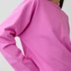 Camiseta oversize corta de punto
