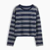 Camiseta oversize corta de punto