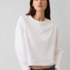 Camiseta oversize corta de punto