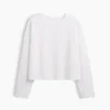 Camiseta oversize corta de punto