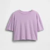Camiseta oversize de corte cuadrado para niños