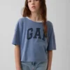 Camiseta oversize de cuello ancho para niño