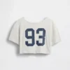 Camiseta oversize de cuello ancho para niño