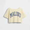 Camiseta oversize de cuello ancho para niño