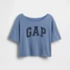 Camiseta oversize de cuello ancho para niño