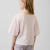 Camiseta oversize de cuello ancho para niño