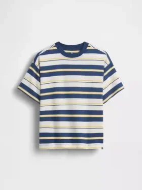 Camiseta oversize de peso grueso para niños