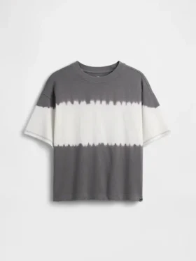 Camiseta oversize de peso grueso para niños