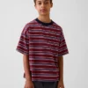 Camiseta oversize de peso grueso para niños