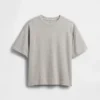Camiseta oversize de peso grueso para niños