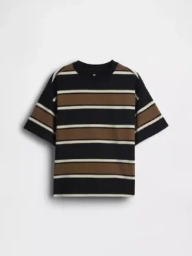 Camiseta oversize de peso grueso para niños