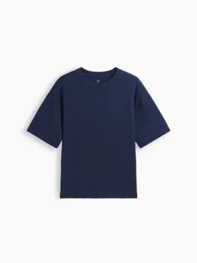 Camiseta oversize de peso grueso para niños