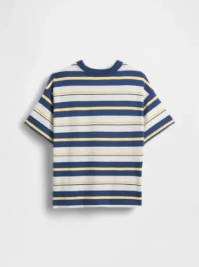 Camiseta oversize de peso grueso para niños