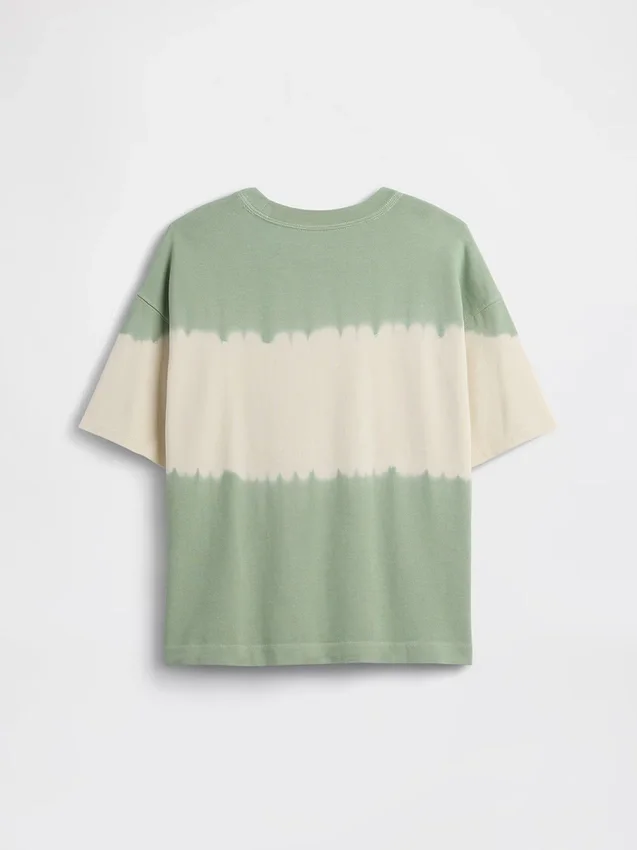 Camiseta oversize de peso grueso para niños