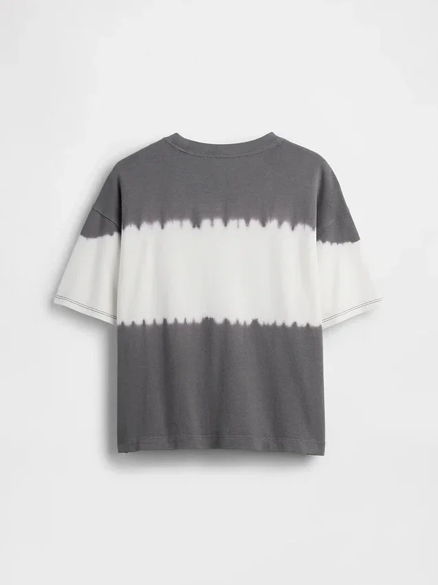 Camiseta oversize de peso grueso para niños