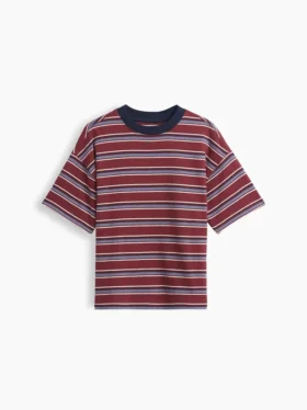 Camiseta oversize de peso grueso para niños