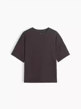 Camiseta oversize de peso grueso para niños