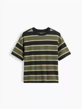 Camiseta oversize de peso grueso para niños