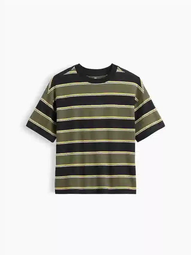 Camiseta oversize de peso grueso para niños