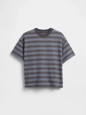 Camiseta oversize de peso grueso para niños