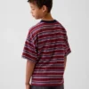 Camiseta oversize de peso grueso para niños