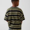 Camiseta oversize de peso grueso para niños