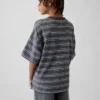 Camiseta oversize de peso grueso para niños