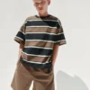 Camiseta oversize de peso grueso para niños