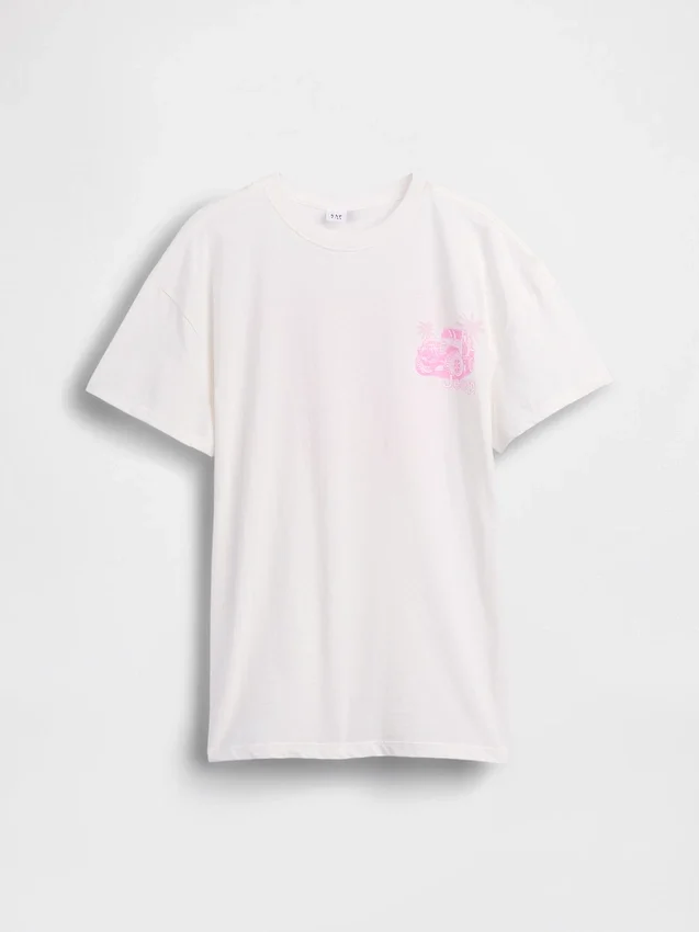 Camiseta oversize Jeep para niños