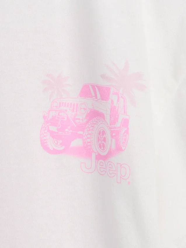 Camiseta oversize Jeep para niños