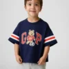 Camiseta oversize para bebés y niños con logotipo gráfico de Brannan Bear Varsity