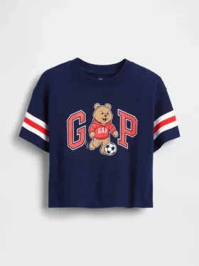 Camiseta oversize para bebés y niños con logotipo gráfico de Brannan Bear Varsity