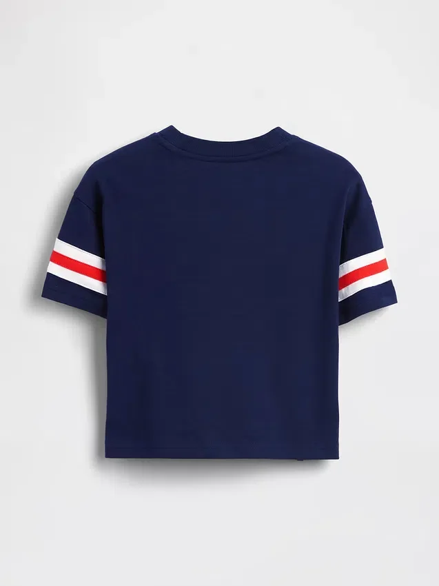 Camiseta oversize para bebés y niños con logotipo gráfico de Brannan Bear Varsity