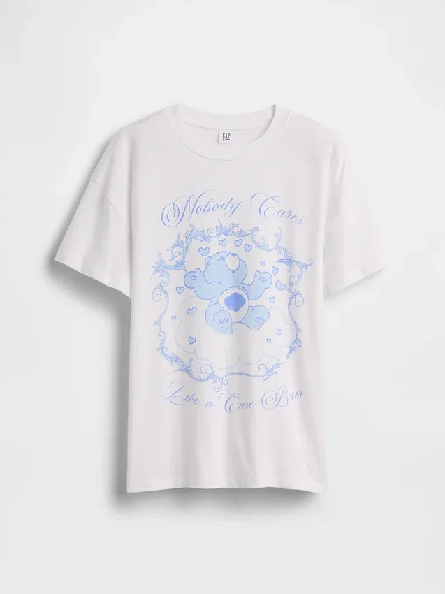 Camiseta oversize para niños de los Care Bears