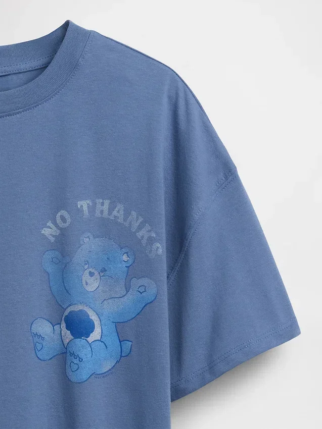 Camiseta oversize para niños de los Care Bears