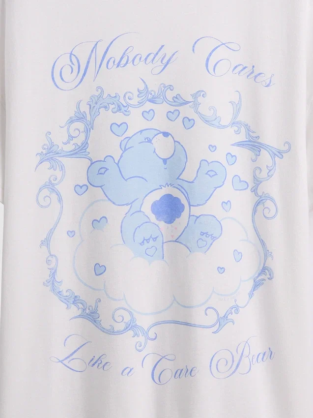 Camiseta oversize para niños de los Care Bears