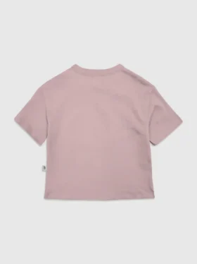 Camiseta para niños pequeños con estampado de tren colorido