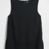 Camiseta sin mangas con cuello barco