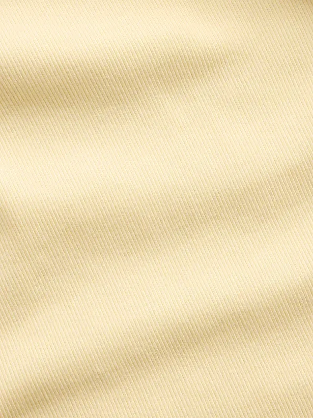 Camiseta sin mangas con cuello redondeado acanalado