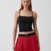 Camiseta sin mangas corta GapFit Smooth con espalda nadadora