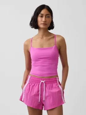 Camiseta sin mangas corta GapFit Smooth con espalda nadadora