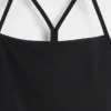 Camiseta sin mangas corta GapFit Smooth con espalda nadadora