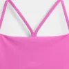 Camiseta sin mangas corta GapFit Smooth con espalda nadadora