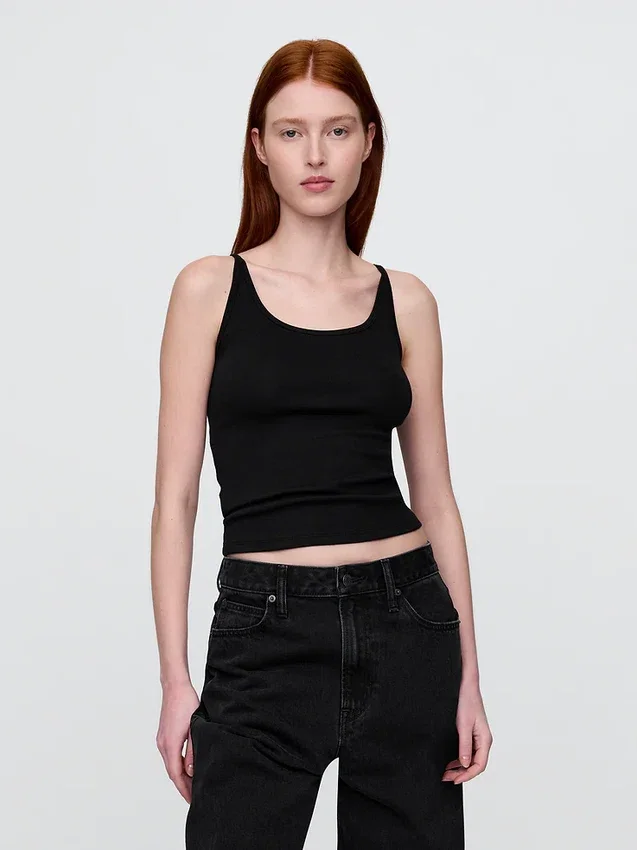 Camiseta sin mangas corta moderna