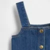 Camiseta sin mangas de denim para bebés y niños