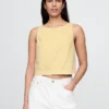 Camiseta sin mangas de denim ultrasuave