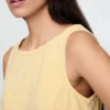 Camiseta sin mangas de denim ultrasuave
