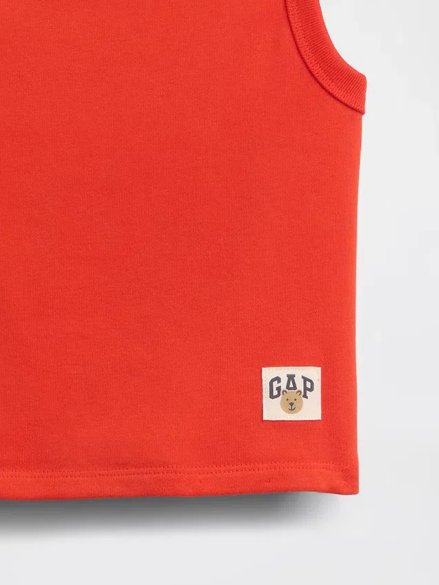 Camiseta sin mangas de felpa Vintagesoft para Bebé y Niño