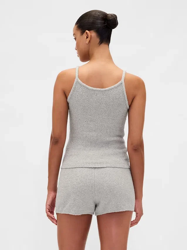 Camiseta sin mangas de jerséu bouclé CashSoft