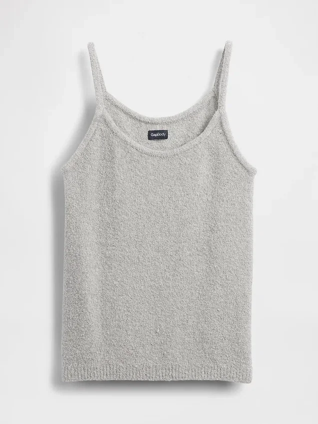 Camiseta sin mangas de jerséu bouclé CashSoft